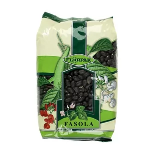 Florpak Fasola kolorowa czarna 500 g - Warzywa świeże i suszone - miniaturka - grafika 1