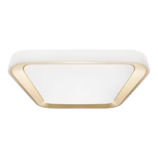 Eko-Light Plafon Qudero z pilotem 40 cm złoty 4000 lm LED - Oprawy, klosze i abażury - miniaturka - grafika 1