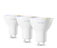 Systemy inteligentnych domów - Tesla TechToy Smart Żarówka GU10 RGB 3-pak - miniaturka - grafika 1