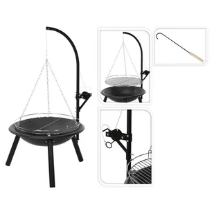 Palenisko z rusztem BBQ, 55 cm Lumarko! - Paleniska ogrodowe - miniaturka - grafika 1