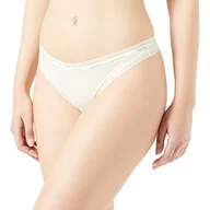 Majtki damskie - Calvin Klein Stringi damskie, Jasny liść, S - miniaturka - grafika 1