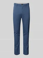 Spodnie męskie - Chinosy o kroju slim fit z mieszanki bawełny - miniaturka - grafika 1