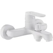 Baterie wannowe i prysznicowe - Kuchinox Bateria wannowa biała DIMA BQD 610D - miniaturka - grafika 1