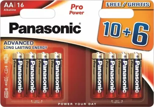 Panasonic Panasonic Pro Power battery LR6PPG/16B 10+6pcs - Baterie i akcesoria - miniaturka - grafika 1