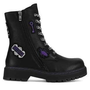 Trzewiki BEETLEJUICE CS-AW24-315WBBJ Czarny - Buty dla dziewczynek - miniaturka - grafika 1