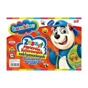 Szkolne artykuły papiernicze - Bambino Zeszyt Papierów Kolorowych Papier Kolorowy Szkolny A4 10 Kartek Nabłyszczanych - miniaturka - grafika 1