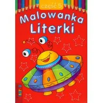 Malowanka Literki, część 5 - Praca zbiorowa - Książki edukacyjne - miniaturka - grafika 2