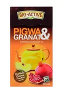 Herbata - Big-Active Big-Active Pigwa & Granat Herbata czarna z kawałkami owoców 40 g (20 torebek) - miniaturka - grafika 1