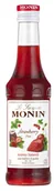 Syropy i koncentraty owocowe - Monin Syrop STRAWBERRY 0,25 L - truskawkowy - miniaturka - grafika 1
