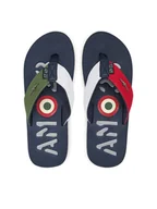 Klapki i japonki męskie - Aeronautica Militare Japonki 251SC310CT3594 Kolorowy - miniaturka - grafika 1
