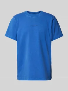 T-shirt o kroju oversized z nadrukiem z logo - Koszulki męskie - miniaturka - grafika 1