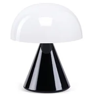 Lampy stojące - Lexon Lampa LED Mina mini błyszcząca czarna z tworzywa LH60NG - miniaturka - grafika 1