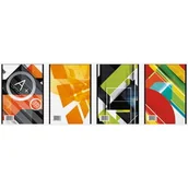 Szkolne artykuły papiernicze - Inter-druk Blok biurowy INTERACTIVE A4 50 - miniaturka - grafika 1