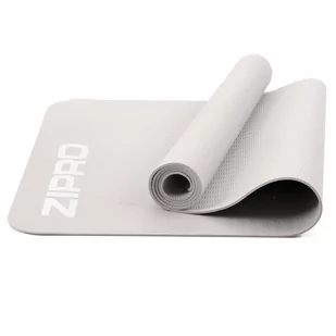 Zipro Mata treningowa TPE 172 cm x 61 cm x 0.4 cm szary - Maty do ćwiczeń - miniaturka - grafika 1