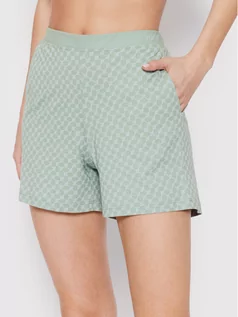Piżamy damskie - JOOP! Szorty piżamowe 644102 Zielony Regular Fit - grafika 1
