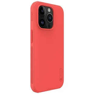 Etui APPLE IPHONE 15 PRO Nillkin Super Shield Pro czerwone - Etui i futerały do telefonów - miniaturka - grafika 5