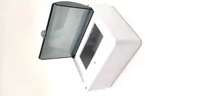 Pawbol Obudowa S-8 Z Szybką IP30 C.2025 Pawbol - Bezpieczniki elektryczne - miniaturka - grafika 1
