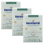 Mleko modyfikowane - Kendamil Premium 3 HMO+ Produkt na bazie białka krowiego po 1. roku życia Refill Pack, 600 g - miniaturka - grafika 1