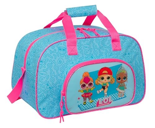 LOL SURPRISE! Divas - torba sportowa, plecak, idealna dla dzieci w różnym wieku, wygodna i wszechstronna, jakość i wytrzymałość, 40 x 23 x 24 cm, kolor niebieski, Niebieski, Estándar, zwykły