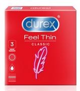 Prezerwatywy - Durex Feel Thin Classic 3 pack - miniaturka - grafika 1