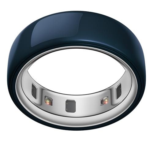 Oura Pierścionek 4 ceramiczny – Midnight – rozmiar 5 – Smart Ring – określić swój rozmiar przed zakupem