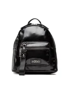 Plecaki - Nobo Plecak NBAG-N0690-C020 Czarny - miniaturka - grafika 1