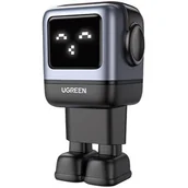 Ładowarki do telefonów - Ładowarka sieciowa Ugreen Nexode Robot GaN 65W 2x USB-C + USB Czarna - miniaturka - grafika 1