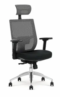 Fotel biurowy, krzesło biurowe Elior Szaro Obrotowy Czarny Ergonomiczny Fotel Biurowy Z Systemem Multiblock S4-P60 - Fotele i krzesła biurowe Fotel biurowy, krzesło biurowe Elior Szaro Obrotowy Czarny Ergonomiczny Fotel Biurowy Z Systemem Multiblock S4-P60 - Fotele i krzesła biurowe - miniaturka - grafika 1