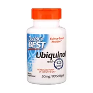 Suplementy naturalne - Doctor's Best Ubichinol - Koenzym Q10 50 mg (90 kaps.) - miniaturka - grafika 1