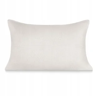 Kremowa Poszewka Pikowana Do Narzuty 50x70 TRIO - Poszewki na poduszki - miniaturka - grafika 1