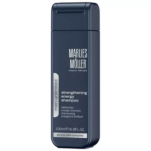 Marlies Moller Men Unlimited Strengthening energy Shampoo, 1er Pack (1 X 200 ML) 9007867258415 - Szampony do włosów - miniaturka - grafika 1