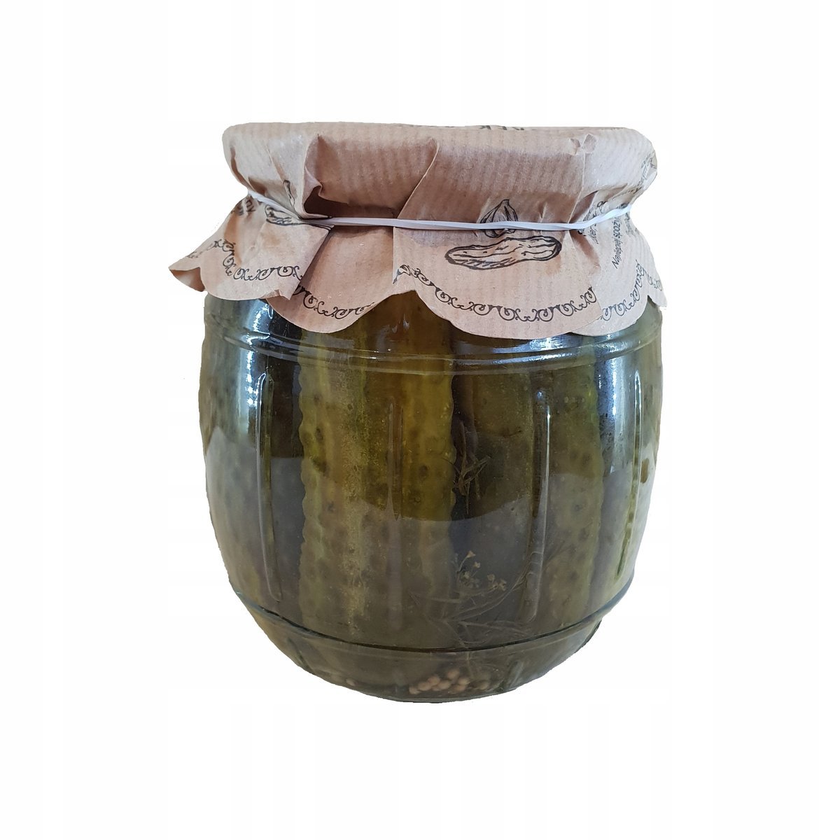 Ogórki czosnkowe 730ml NADWARCIAŃSKIE SPECJAŁY