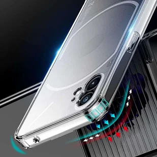 Etui ochronne obudowa pokrowiec Alogy Hybrid Clear Case do Nothing Phone 1 Przezroczyste + Szkło - Etui i futerały do telefonów - miniaturka - grafika 9