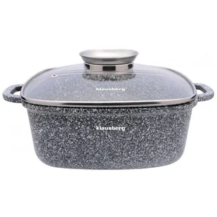 Klausberg Lumarko garnek marmurkowy 24cm kb-7530 4,4l! KB-7530 Kinghoff - Garnki - miniaturka - grafika 5