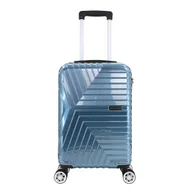 Walizki - Walizka mała podróżna kółka bagaż 20" - niebieska Semi Line - miniaturka - grafika 1