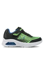 Buty dla chłopców - Skechers Sneakersy Microspec Max II 403930L/BBLM Czarny - miniaturka - grafika 1