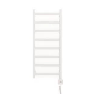 Grzejnik łazienkowy elektryczny Eda 96x40 cm, 300 W biały - Grzejniki łazienkowe - miniaturka - grafika 1
