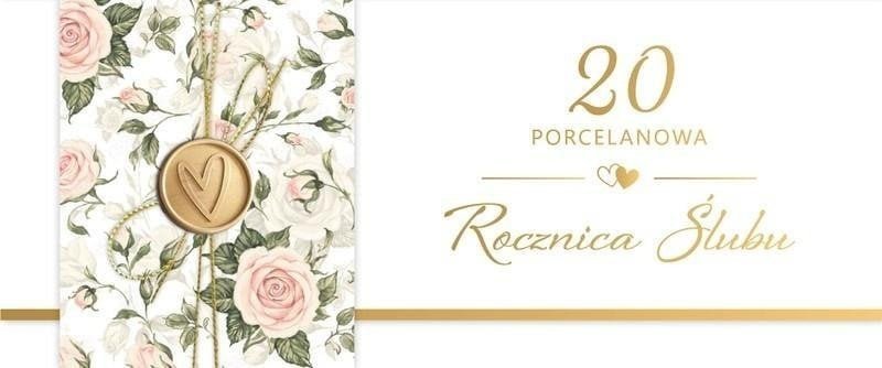 Karnet Rocznica Ślubu 20
