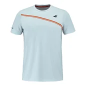 Koszulki sportowe męskie - Koszulka męska Babolat Play Crew Neck Tee Men Illusion Blue M - miniaturka - grafika 1