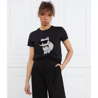 Koszulki i topy damskie - Karl Lagerfeld T-shirt | Regular Fit - miniaturka - grafika 1