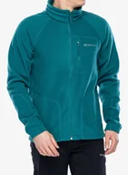 Bluzy sportowe męskie - Polar Columbia Fast Trek II Full Zip Fleece - river blue - miniaturka - grafika 1
