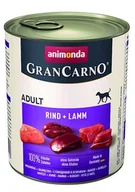 Mokra karma dla psów - Animonda Grancarno Adult Dog Wołowina + jagnięcina 800g - miniaturka - grafika 1