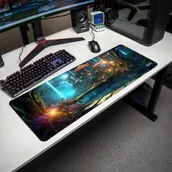 Podkładki pod mysz - Podkładka Tilt PODKŁADKA POD MYSZ MYSZKĘ Tajemniczy Las 80x30 TILT Dla gracza Prezent - miniaturka - grafika 1