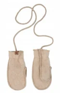 Rękawiczki dla dzieci - Zaffiro Rękawiczki dziecięce Wełna premium 1-3 l Beige - miniaturka - grafika 1