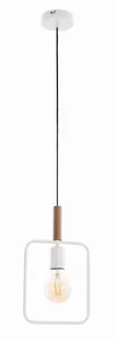 Candellux FRAME Biała E27 Lampa wisząca 31-73563 31-73563 - Lampy sufitowe - miniaturka - grafika 1