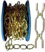 Łańcuchy i liny stalowe - ŁAŃCUCH OZDOBNY KATEDRALNY ZŁOTY 2.0MM - miniaturka - grafika 1