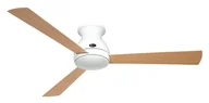 Wentylatory sufitowe - Energooszczędny wentylator sufitowy z pilotem Eco Pallas biały klon / buk łopatki 142 cm - miniaturka - grafika 1