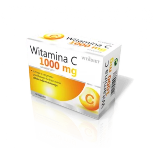 VitaDiet VITADIET WITAMINA C 1000MG 60 KAPS. VD773 - Witaminy i minerały - miniaturka - grafika 1