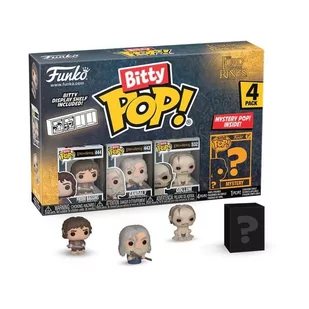 funko pop! the lord of the rings bitty 4-pack frodo 2,5 cm gandalf gollum - Figurki dla dzieci - miniaturka - grafika 1