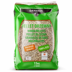 Pellet drzewny Dankros z dostawą w całej Polsce - Materiały opałowe - miniaturka - grafika 1